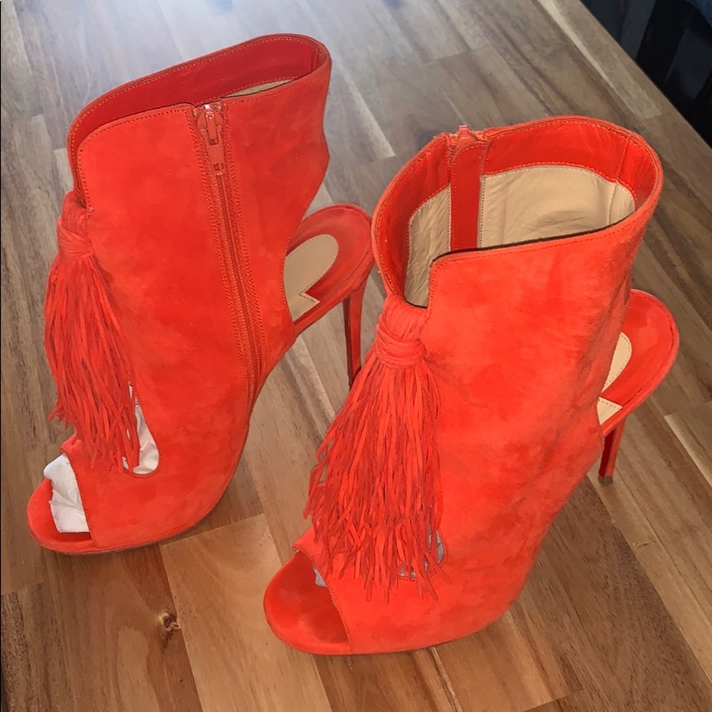 Christian Louboutin Fringe Booties - Picture 3 of 6